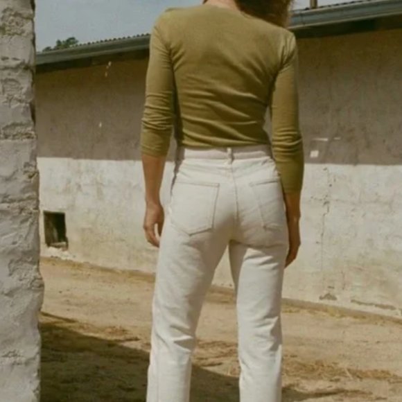 Doen Diana Jean in Cream Wash size 27 NWT - Picture 4 of 6